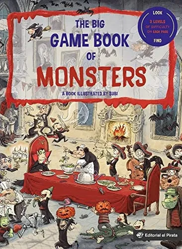 Portada de The big game book of monsters