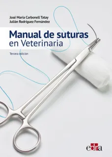 Portada de Manual de suturas en veterinaria