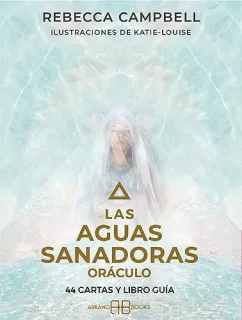 Portada de Las aguas sanadoras: oráculo : 44 cartas y libro guía
