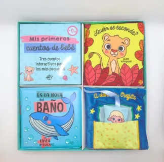 Portada de MIS Primeros Cuentos de Bebé / My First Baby Stories Tres Cuentos Interactivos Para Los Más Pequeños / Three Interactive Stories for the Little Ones Volume 4