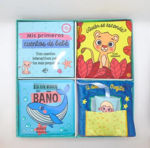 Portada de MIS Primeros Cuentos de Bebé / My First Baby Stories Tres Cuentos Interactivos Para Los Más Pequeños / Three Interactive Stories for the Little Ones Volume 4