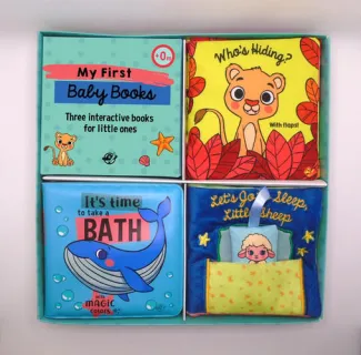 Portada de My First Baby Books Three Interactive Books for the Little Ones Volume 4