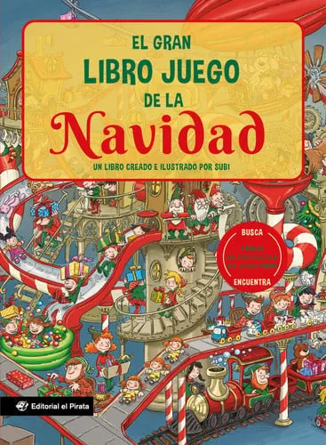 Portada de El gran libro juego de la navidad