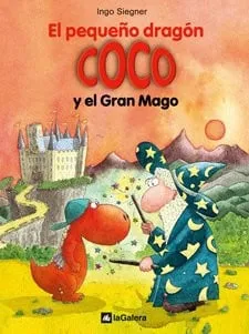 Portada de El pequeño dragón Coco y el gran mago