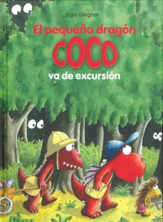 Portada de El pequeño dragón Coco va de excursión
