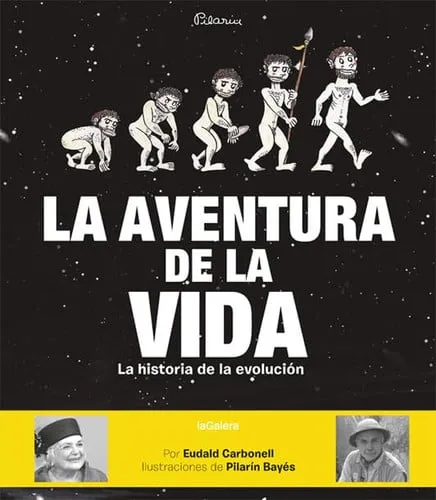 Portada de La aventura de la vida: la historia de la evolución humana