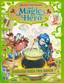 Portada de Demasiada magia para Marvin