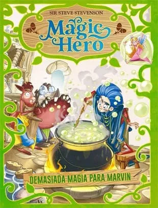 Portada de Demasiada magia para Marvin