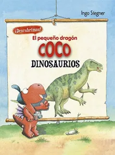 Portada de El pequeño dragón Coco: dinosaurios