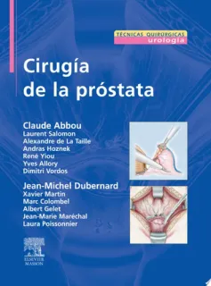 Portada de Cirugía de la próstata