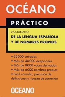 Portada de Diccionario de la lengua española y de nombres propios