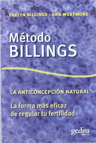 Portada de Método Billings: regulación natural de la fertilidad