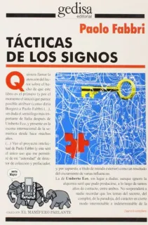 Portada de Tácticas de los signos: ensayos de semiótica