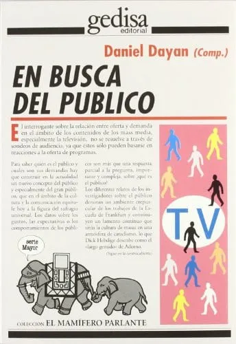 Portada de En busca del público: recepción, televisión, medios