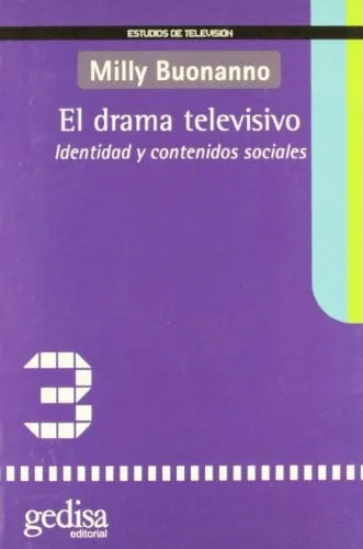 Portada de El drama televisivo: identidad y contenidos sociales