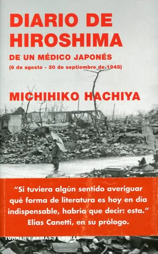 Portada de Diario de Hiroshima de un médico japonés: (6 de agosto-30 de septiembre, 1945)