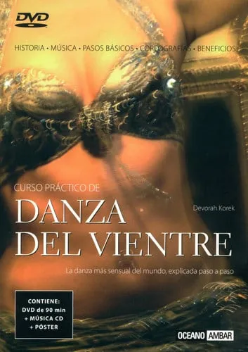 Portada de Curso práctico de danza del vientre Un pack pensado para practicar la danza del vientre en casa