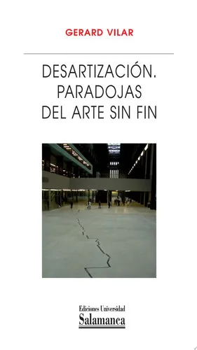 Portada de Desartización: paradojas del arte sin fin