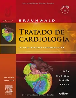 Portada de BRAUNWALD. Tratado de cardiología. Texto de medicina cardiovascular, 2 vols. (e-dition + CD-ROM): Texto de medicina cardiovascular (Spanish Edition)