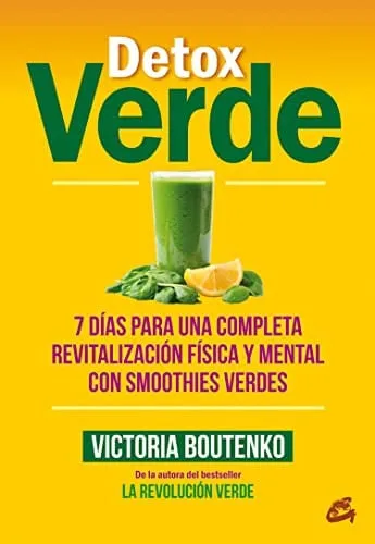Portada de Detox verde: 7 días para una completa revitalización física y mental con smoothies verdes
