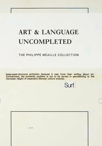 Portada de Art & Language Uncompleted: The Philippe Méaille Collection