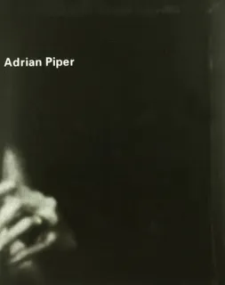 Portada de Adrian Piper: desde 1965