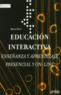 Portada de Educación interactiva: enseñanza y aprendizaje presencial y on-line