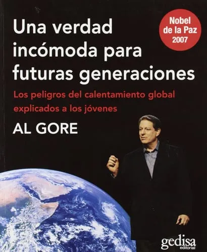 Portada de Una verdad incómoda: los peligros del calentamiento global explicados a los jóvenes