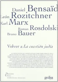 Portada de Volver a la cuestón judía