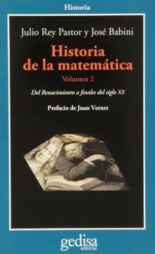 Portada de Historia de la matemática