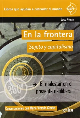Portada de En la frontera: sujeto y capitalismo : conversaciones con María Victoria Gimbel
