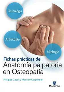 Portada de Fichas prácticas de anatomía palpatoria en osteopatía