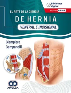 Portada de El Arte de la Cirugía de Hernia, Ventral e Incisional (Spanish Edition)