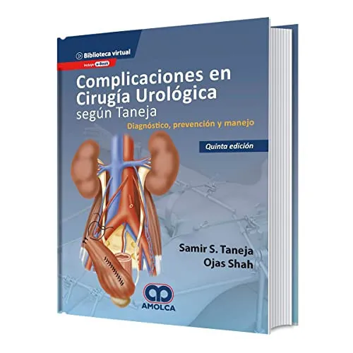 Portada de Complicaciones en cirugía urológica según Taneja. Diagnóstico, prevención y manejo