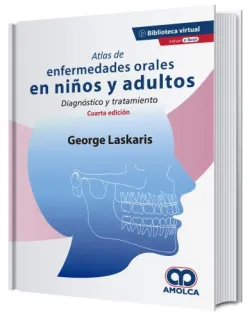Portada de Atlas de enfermedades orales en niños y adultos Diagnóstico y tratamiento