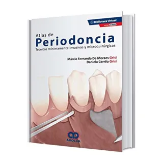 Portada de Atlas de periodoncia técnicas minimamente invasivas y microquirúrgicas