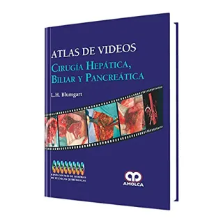 Portada de Atlas de vídeos cirugía hepática, biliar y pancreática