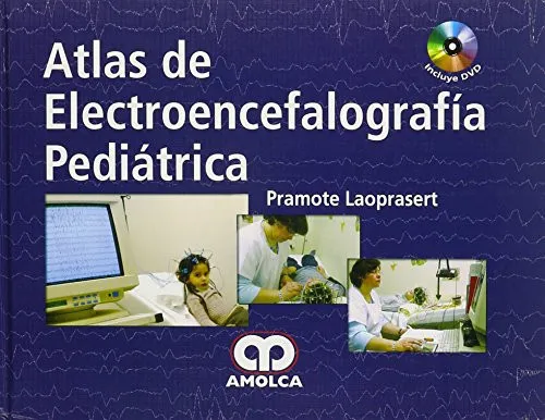 Portada de Atlas de Electroencelografía Pediátrica (Spanish Edition)