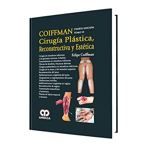 Portada de Coiffman. Cirugía plástica, reconstructiva y estética, tomo VI: cirugía de miembros inferiores y de genitales externos