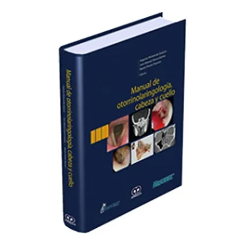 Portada de Manual de otorrinolaringología, cabeza y cuello