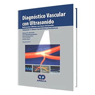 Portada de Diagnóstico vascular con ultrasonido, volumen 1: vasos cerebrales y periféricos