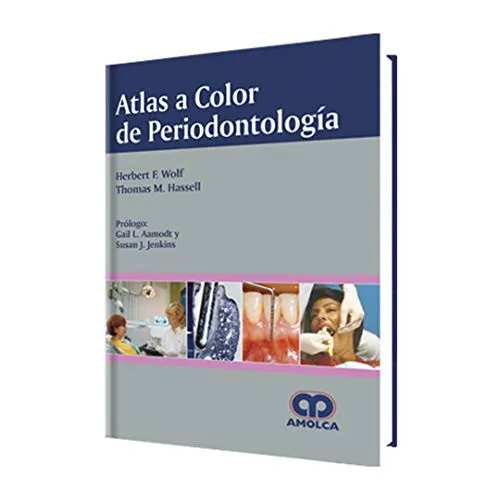 Portada de Atlas a color de periodontología