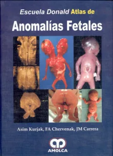 Portada de Atlas de anomalías fetales