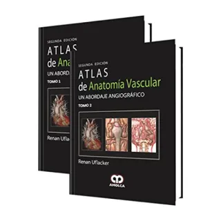 Portada de Atlas de anatomía vascular un abordaje angiográfico