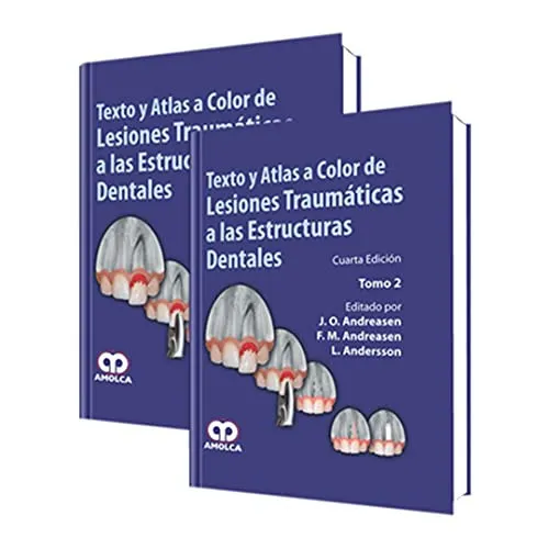 Portada de Texto y atlas a color de lesiones traumáticas a las estructuras dentales