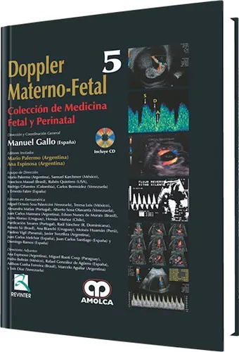 Portada de Doppler materno-fetal 5 colección de medicina fetal y perinatal