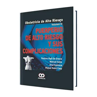 Portada de Obstetricia de alto riesgo puerperio de alto riesgo y sus complicaciones. iv