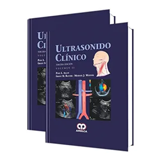 Portada de Ultrasonido clinico 2 vol. (Spanish Edition)