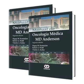 Portada de Manual de oncología médica MD Anderson