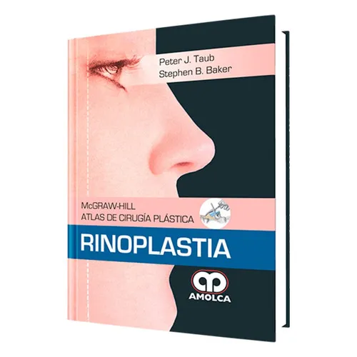 Portada de Rinoplastia, McGraw-Hill Atlas de Cirugía Plástica (Spanish Edition)